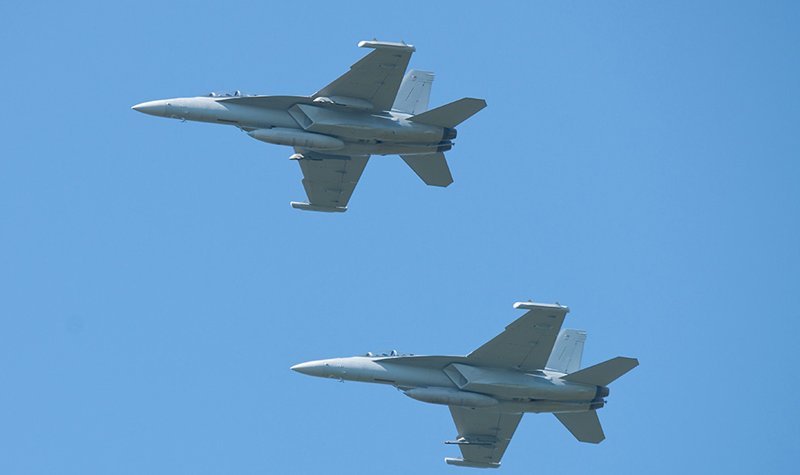 Autonomously-controlled Growlers fly at Patuxent River