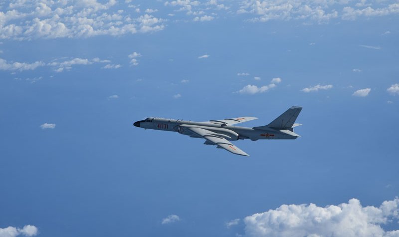 China flies bombers around Taiwan
