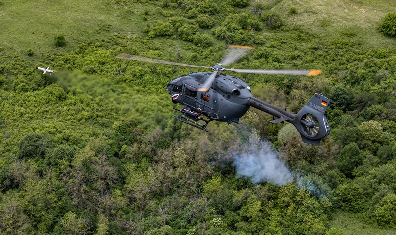 Airbus H145M successfully fires Spike ER2 missile