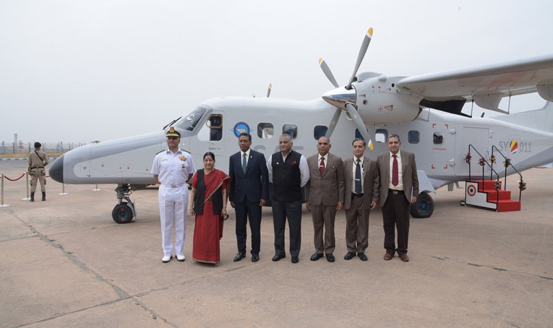 India delivers Do-228 aircraft to Seychelles
