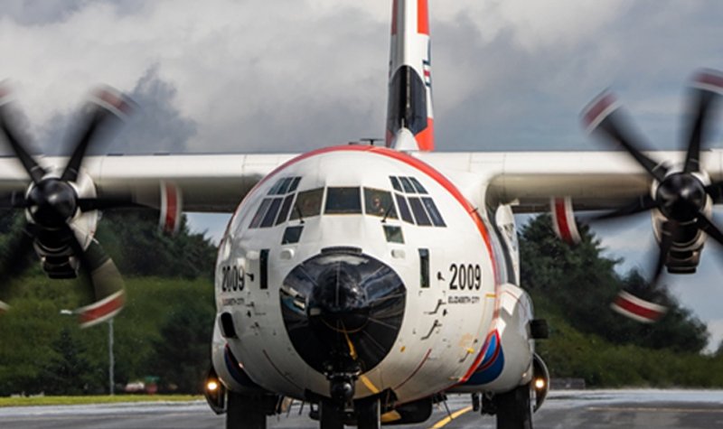 USCG transfers HC-130J to Kodiak