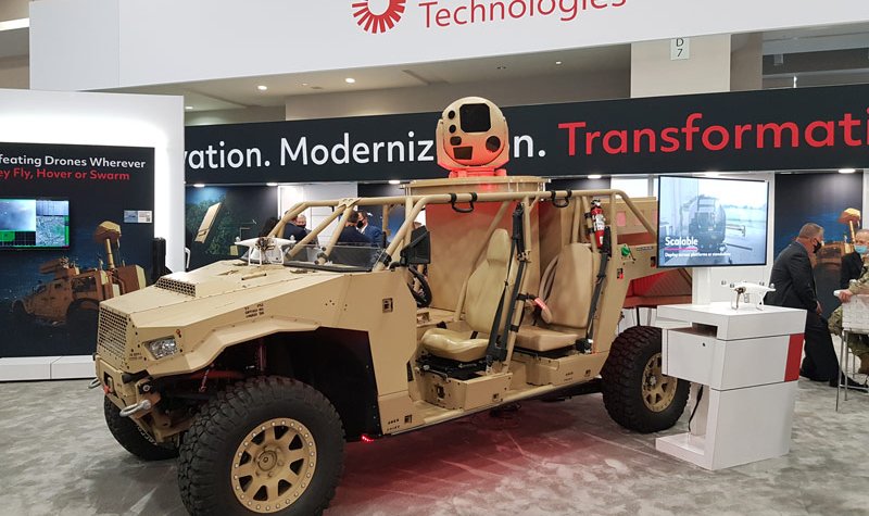 AUSA 2021: Raytheon upgrades high-energy laser weapon