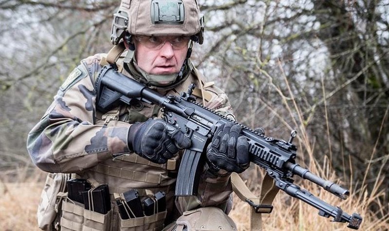 French Armed Forces receive around 60,000 HK416F assault rifles
