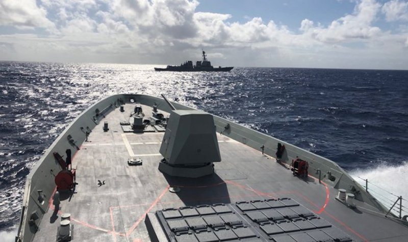 Combat system trials for HMAS Brisbane