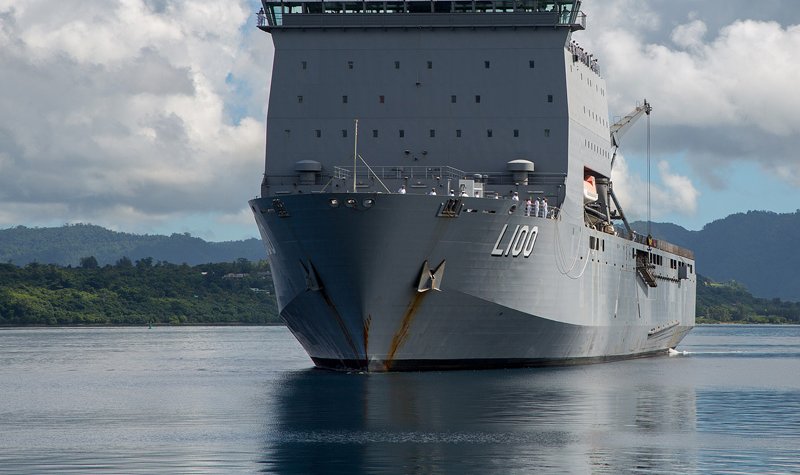 HMAS Choules completes Pacific deployment