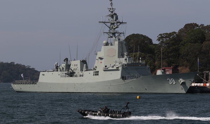 Pacific 2017: Australian frigates go ballistic