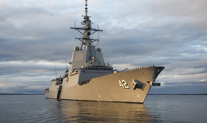 Australia welcomes third and final Air Warfare Destroyer