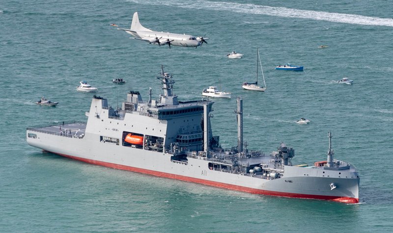 Largest ever RNZN ship reaches home