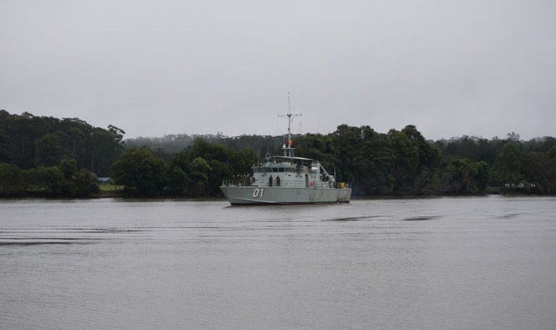 Former HMPNGS Rabaul completes final voyage