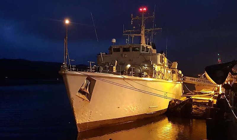 HMS Cattistock joins NATO operations