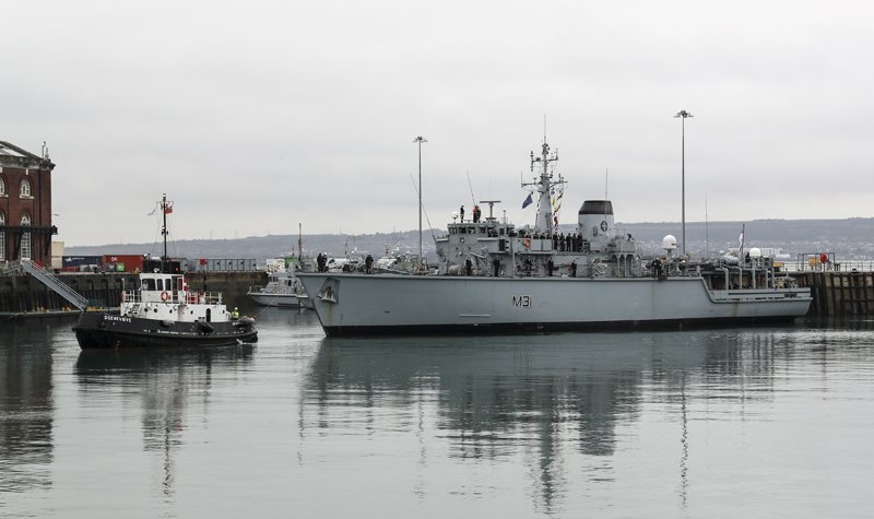 HMS Cattistock completes SNMCG1 operations