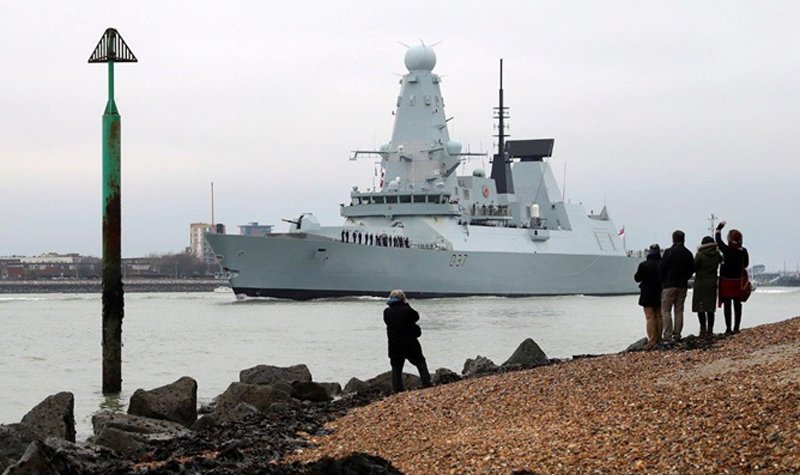HMS Duncan deploys to Mediterranean