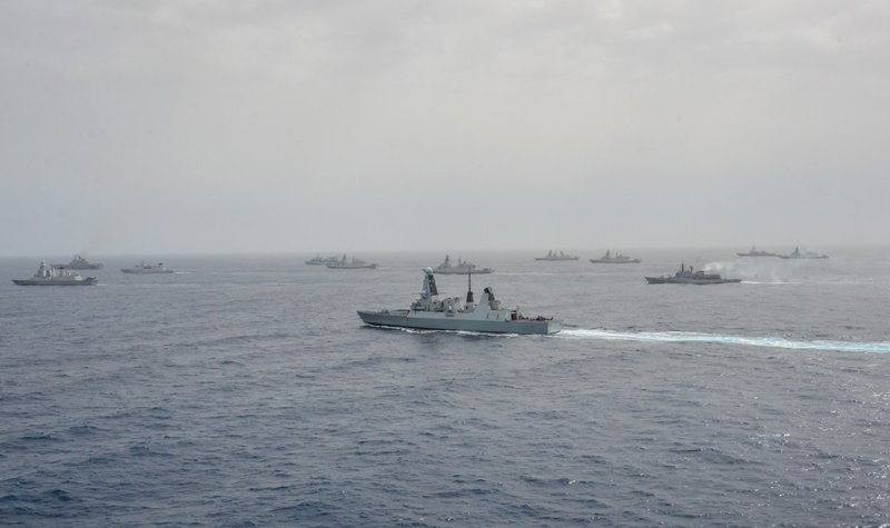 HMS Duncan demonstrates air defence capability in exercise