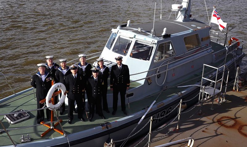 Royal Navy’s HMSML Gleaner officially retired
