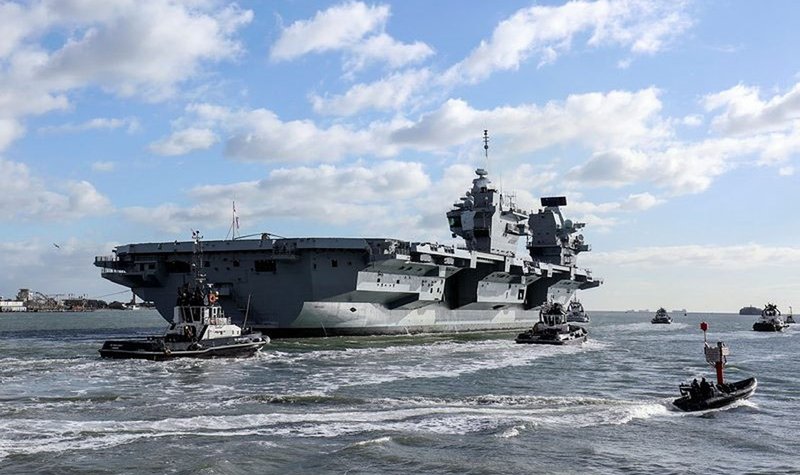 HMS Queen Elizabeth to begin F-35B trials