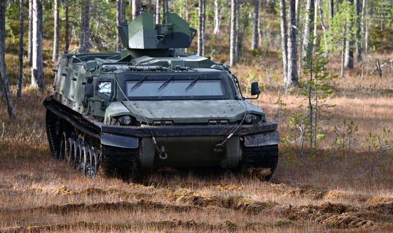 Patria TRACKX - The ultimate tracked all-terrain armoured vehicle