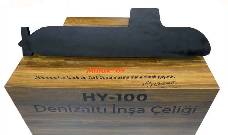Miilux produces submarine-grade steel in Turkiye, revolutionising national SSK projects
