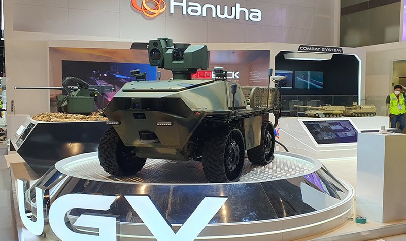 IDEX 2021: South Korean UGV makes overseas debut