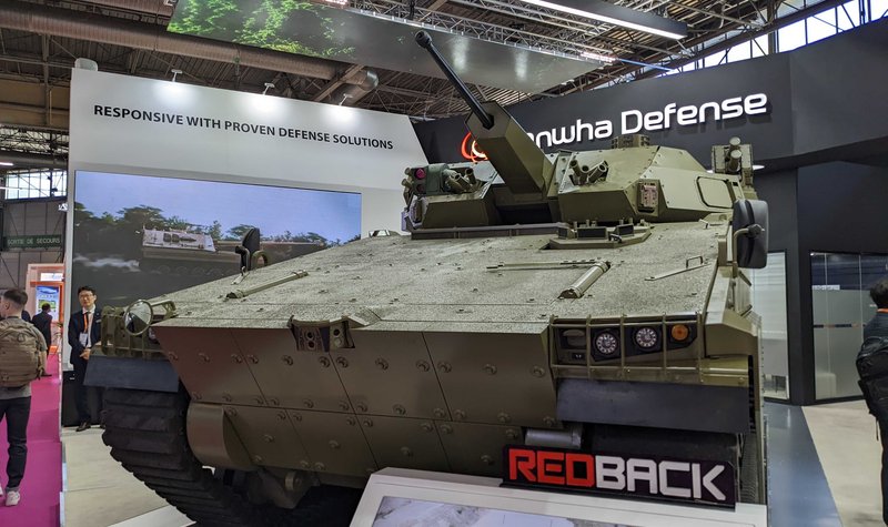 Eurosatory 2022: Redback makes its European debut
