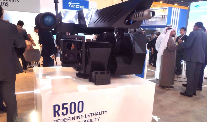 IDEX 2025: EOS to fire R500 remote weapon station for potential customers this year