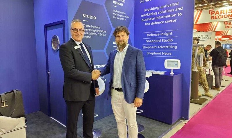 Clarion Defence and Security signs partnership agreement with Shephard Media ahead of DSEI 2023