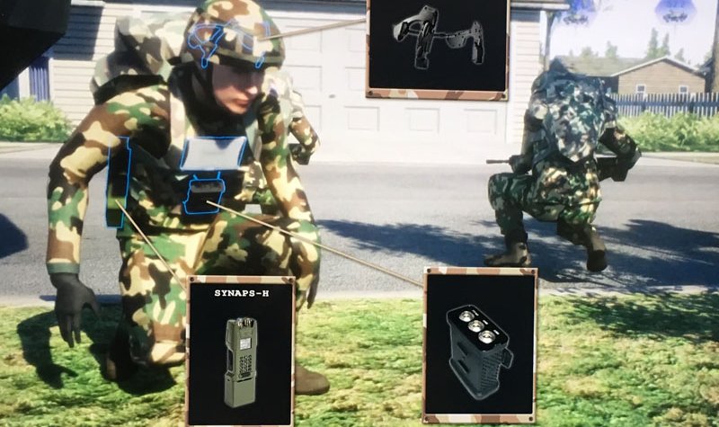 Thales shows off collaborative combat vision