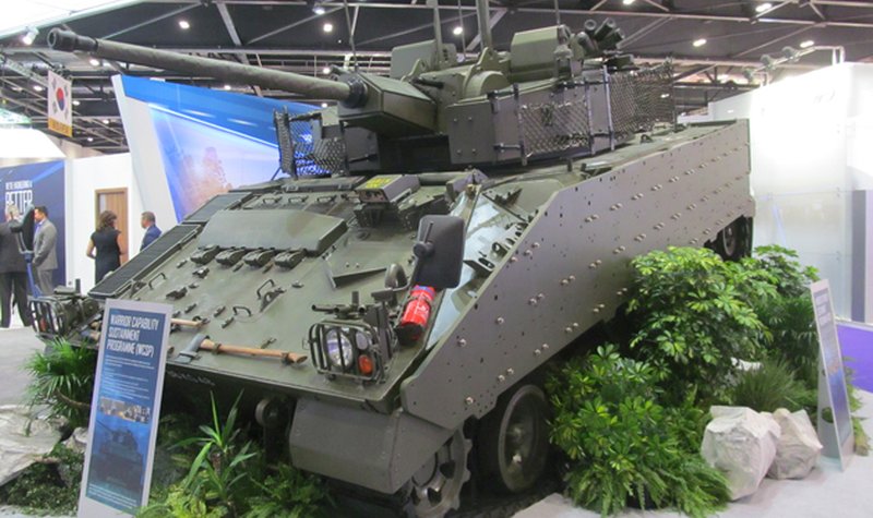 DSEI 2015: UK Warrior CSP builds up