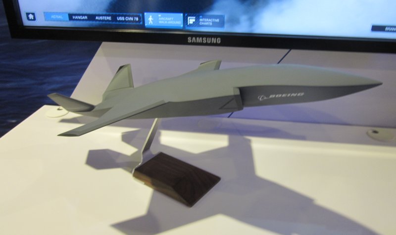 Boeing floats idea of tailhook-equipped Ghost Bat for USN
