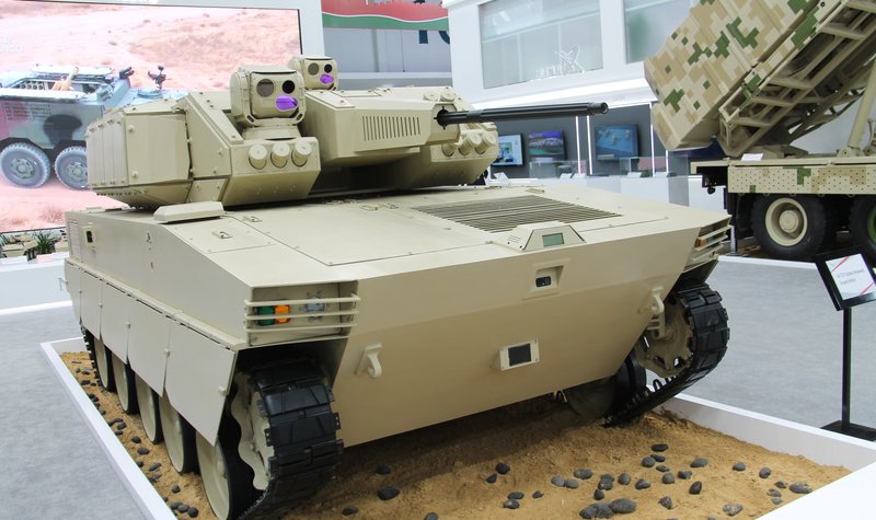 IDEX 2023: New Chinese UGV boasts extensive armament options