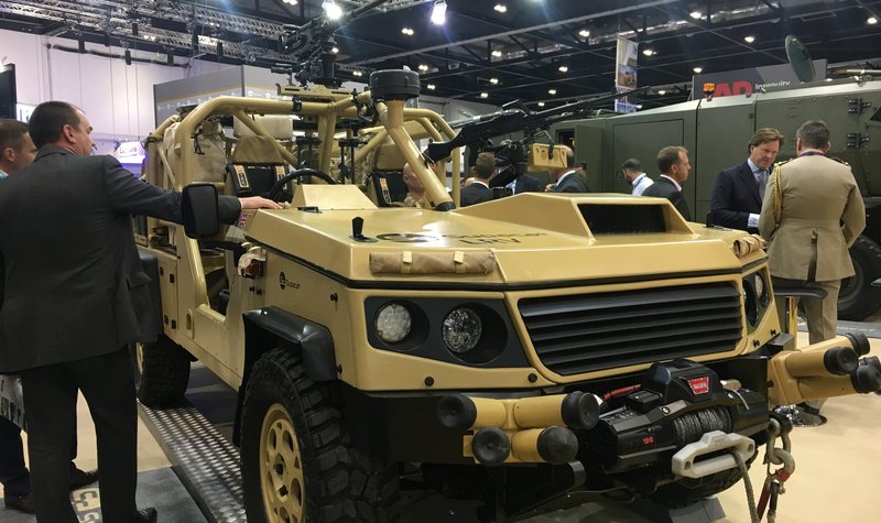 DSEI 2017: Supacat brings LRV 600 to DSEI