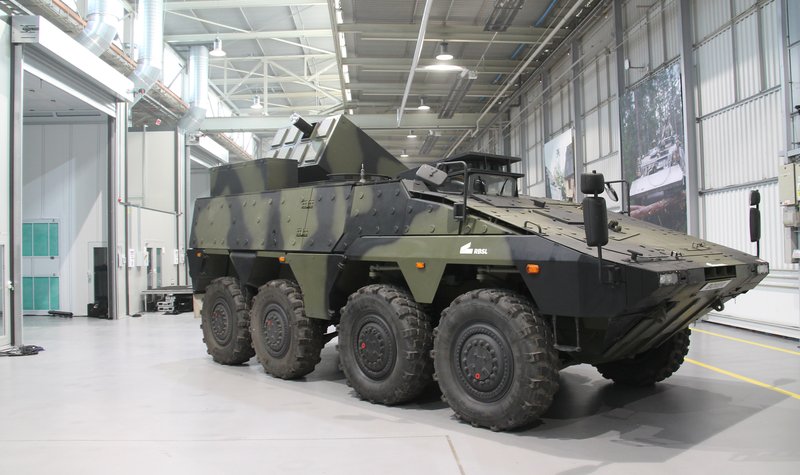 RBSL cuts metal for first British Army Boxer vehicle