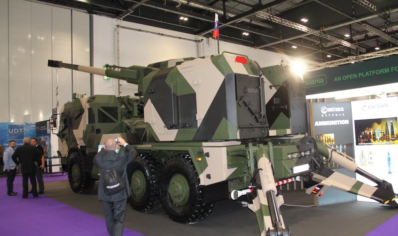 DSEI 2023: New Slovak artillery system begins firing trials