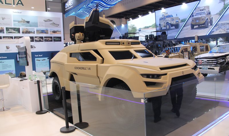 IDEX 2025: John Cockerill showcases stealth recon vehicle, but is Nimr partnership over?
