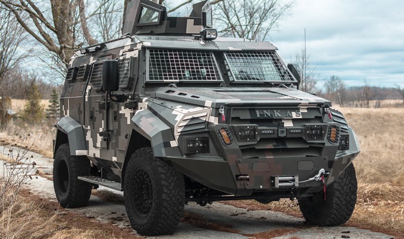 INKAS introduces right-hand drive Sentry APC