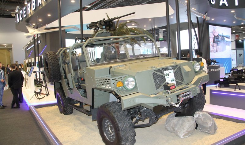 IDEF 2025: Azerbaijan unveils special ops 4×4