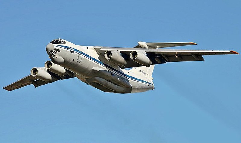 Il-76s transport Russian defence scientists to assist Italy