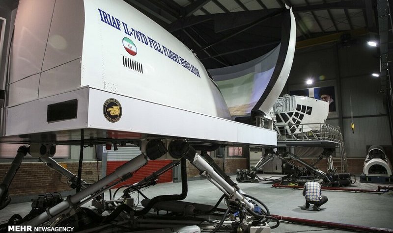 Il-76 simulator exemplifies IRIAF self-sufficiency
