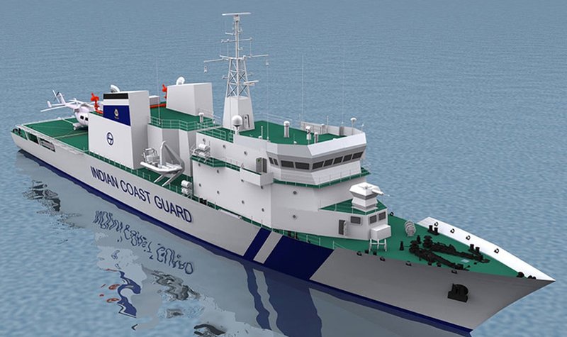 L&T launches Indian Coast Guard’s fourth OPV