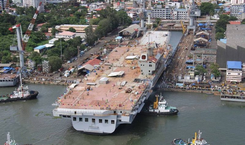 Indian Navy to lease private berth for Vikrant-class aircraft carrier