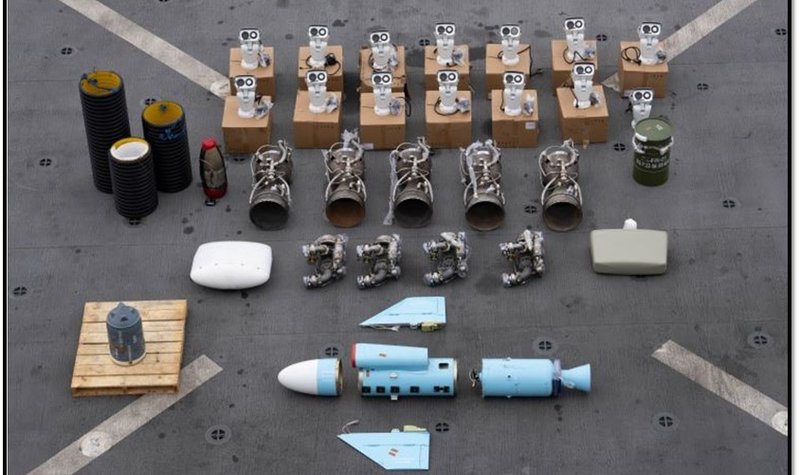 US forces sink dhow transporting Iranian missile parts for Houthi rebels