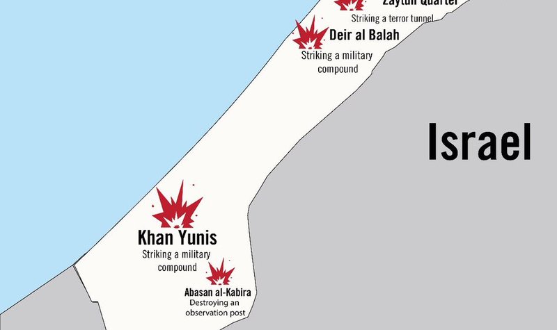 Israeli warplanes hit Gaza after new rocket attack
