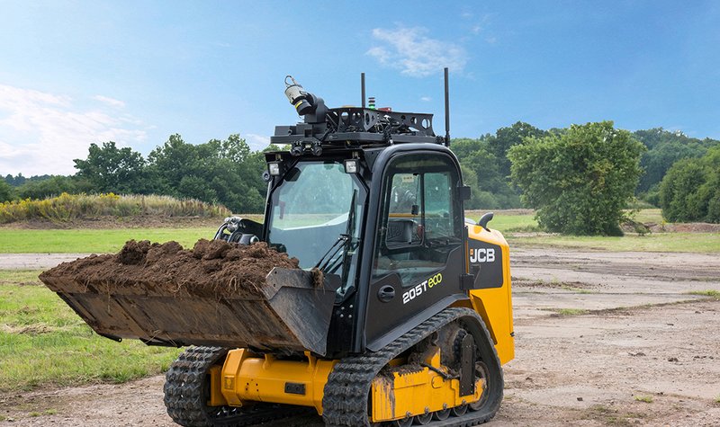 New  autonomous unmanned track loader