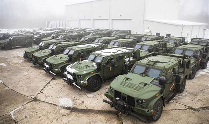 Lithuania receives JLTVs and towed mortars, orders optical sights and radars