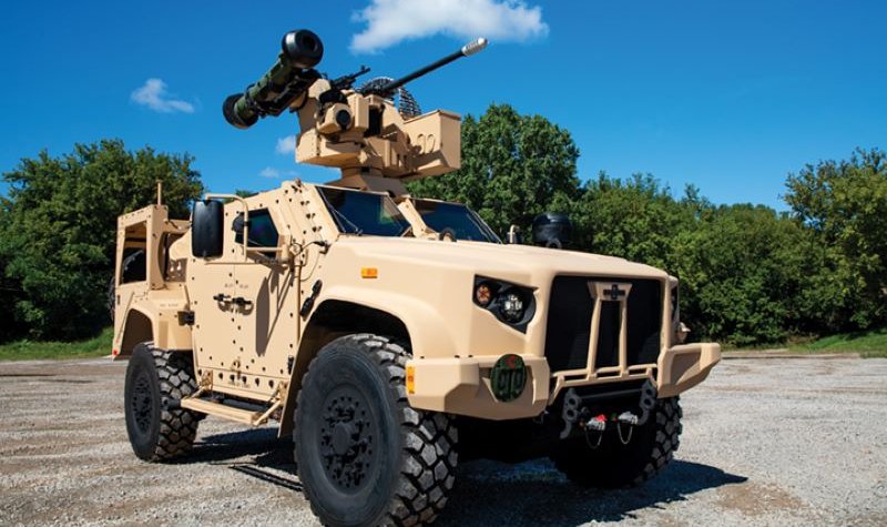 Javelin tested using RWS on JLTV