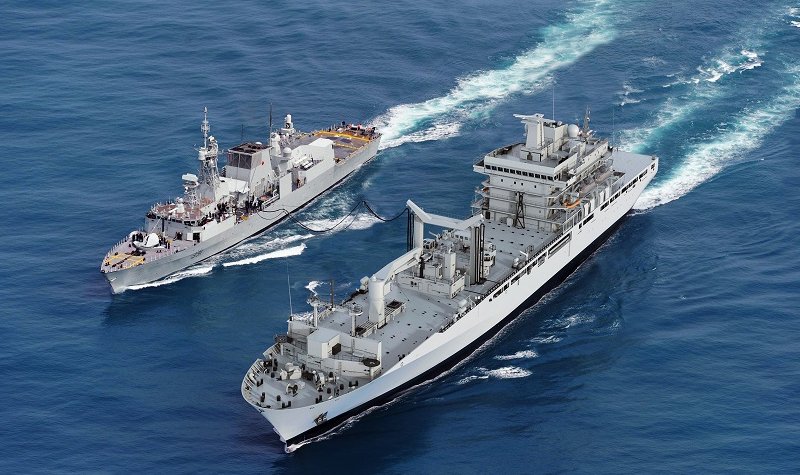 Keel laid for future HMCS Protecteur