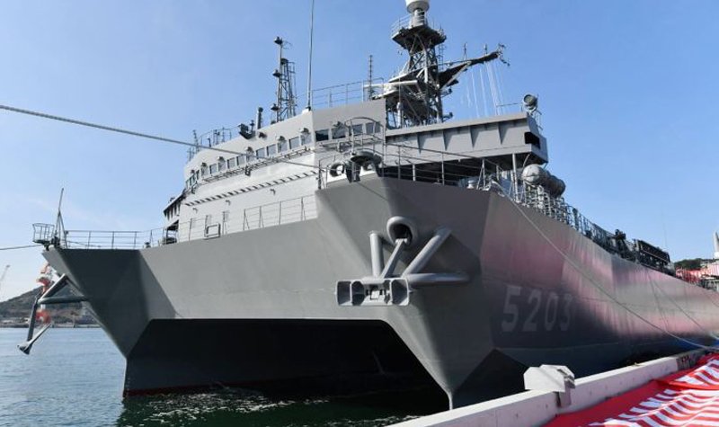 Japan commissions ocean surveillance ship