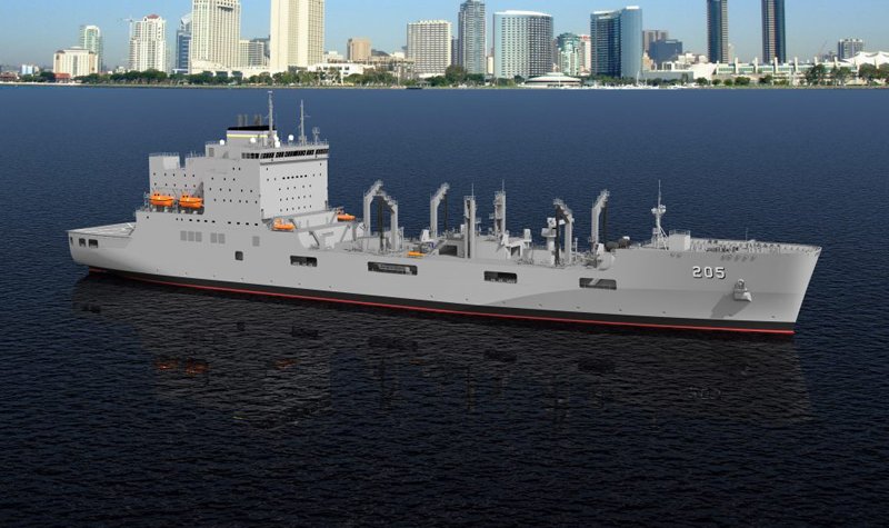 Construction starts on USNS John Lewis