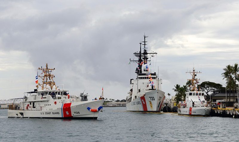 USCG cutter Joseph Gerczak arrives in Hawaii