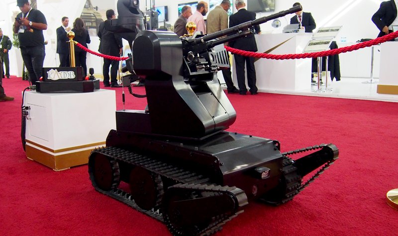 SOFEX 2018: Machine gun robot first public sighting