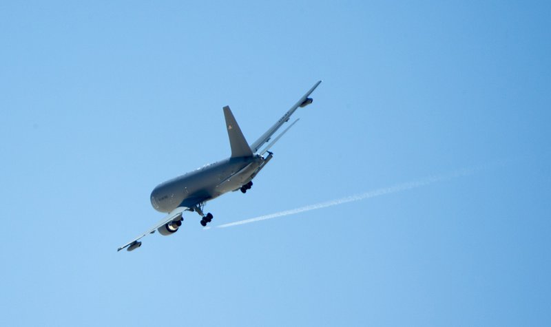 KC-46 Pegasus returns to Edwards AFB